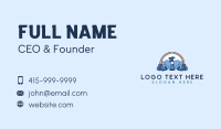 Mop Spray Sanitation Business Card Image Preview