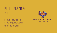 Digital Video Game Mascot  Business Card Image Preview