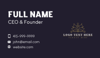 Floral Lotus Wellness Business Card Design