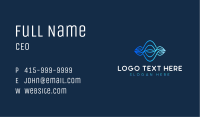 Audio Waves Technology Business Card Image Preview