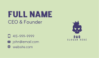 Punk Skull Nightclub Business Card Image Preview