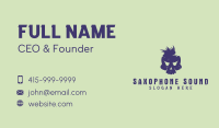 Punk Skull Nightclub Business Card Image Preview