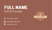 Stallion Race Badge Business Card Image Preview