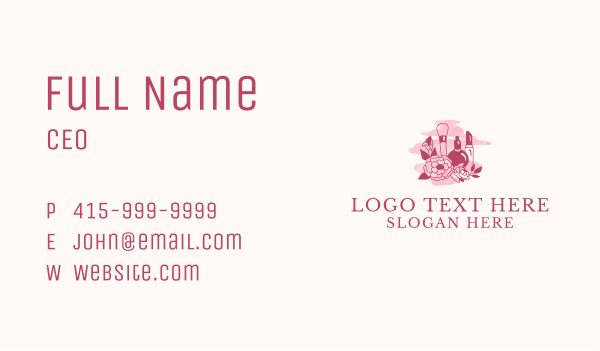 Cosmetics Beauty Product Business Card Design Image Preview