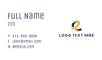 Generic Company Letter E Business Card Image Preview