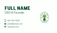 Cannabis Liquid Droplet Business Card Image Preview
