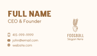 Wheat Baker Badge  Business Card Image Preview