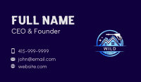 Pressure Wash Cleaning Business Card Image Preview