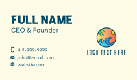 Tropical Surf Ocean  Business Card Image Preview