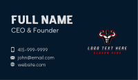 Gym Flex Fitness Business Card Image Preview