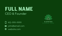 Lotus Yoga Wellness Business Card Image Preview