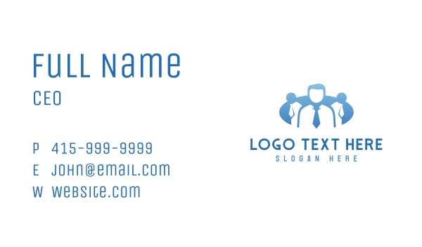 Corporate Recruitment Employee Business Card Design Image Preview