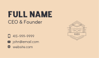 Generic Company Shield Business Card Image Preview