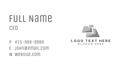 Stone Tile Flooring Business Card Image Preview
