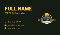 Mountain Forest Outdoor Business Card Design