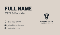 Wild Bull Animal Business Card Image Preview