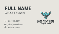 Flying Eagle Airline Business Card Design