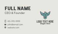 Flying Eagle Airline Business Card Image Preview