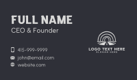 Road Tunnel Pathway Business Card Preview
