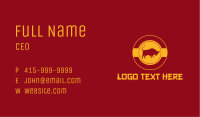 Asian Gold Ox  Business Card Image Preview