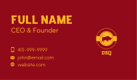 Asian Gold Ox  Business Card Image Preview