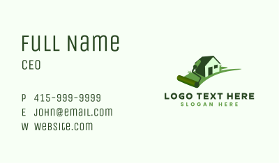 Residential Paint Roller House Business Card Image Preview