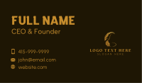 Feather Quill Pen Journalist Business Card Image Preview