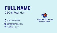 Colorful Binoculars  Business Card Preview