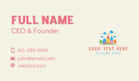 Educational Kindergarten Daycare Business Card Design