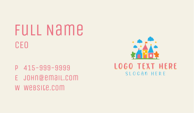 Educational Kindergarten Daycare Business Card Image Preview