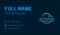 Racing Car Vehicle Business Card Preview