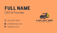 Express Transportation Truck Business Card Preview