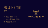 Luxury Bull Steakhouse Business Card Image Preview