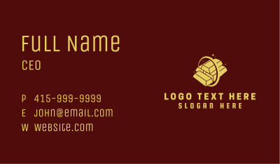 Gold Bars Investment Business Card Image Preview