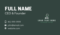 Mower Gardening Maintenance Business Card Image Preview
