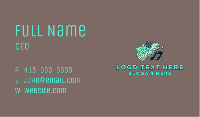 Sneakers Shoes Music Business Card Image Preview