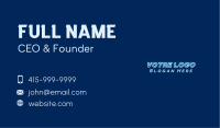 Generic Modern Signage Business Card Image Preview