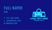 Blue Tech Controller Bag Business Card Image Preview