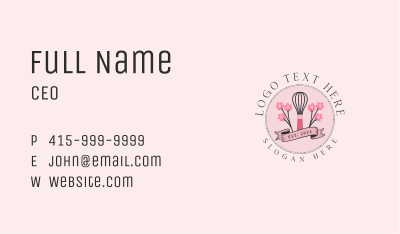 Sweet Baking Whisk Business Card Image Preview