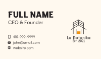 House Frame Builder  Business Card Image Preview