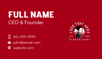 Japanese Woman Kimono Business Card Preview