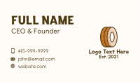 Bagel Donut Bakery Business Card Image Preview