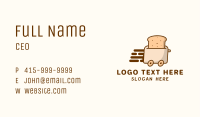 Bread Toaster Delivery Business Card Image Preview