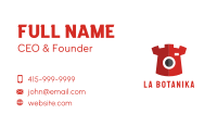 Castle Camera Business Card Image Preview