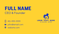 Hand Home Real Estate Business Card Preview