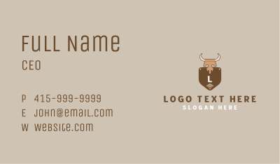 Western Skull Ranch Business Card Image Preview