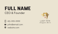 Masquerade Mystery Lady Business Card Image Preview