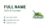 Landscaping Mower Grass Cutting Business Card Preview