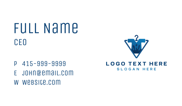 Clothing Apparel Tshirt Business Card Design Image Preview