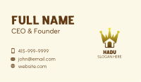 Royal Tiny House Realty Business Card Image Preview